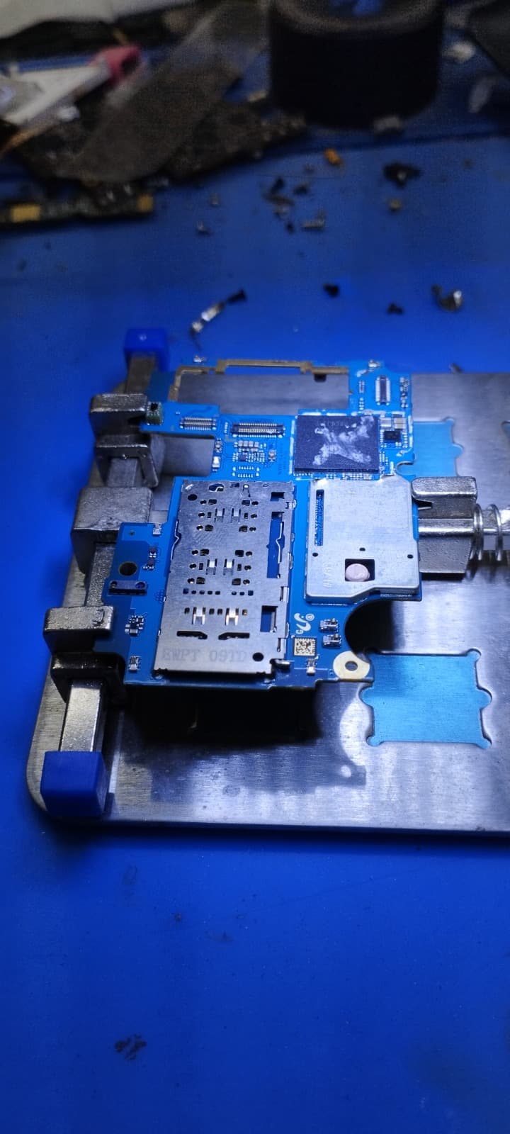 Logic board rework