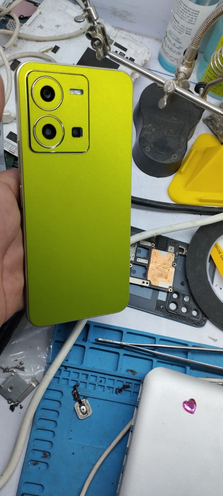 Back panel restore